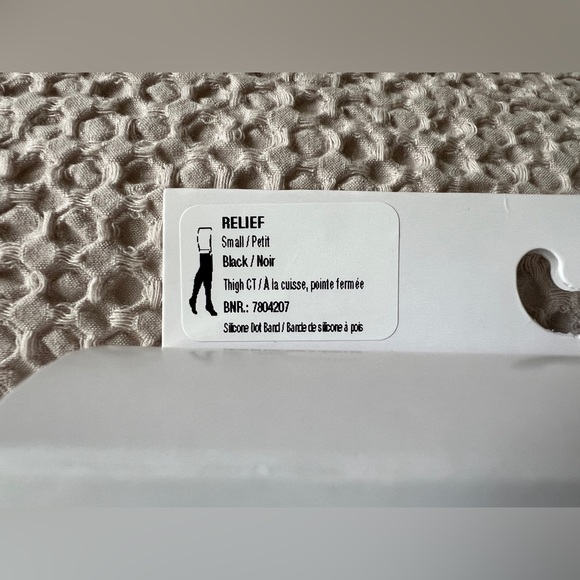 JOBST Relief 20-30 mmHg Compression Socks, Thigh High with Silicone Band - Small - Picture 3 of 4